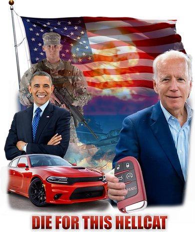 Die For This Hellcat Biden Toddler Hoodie
