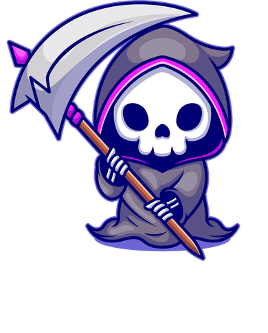 Don't Fear The Reaper Cute Chibi Reaper Toddler Long Sleeve
