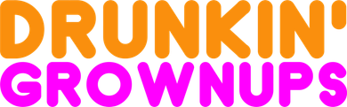 Drunkin Grownups Funny Drinking Kids T-Shirt