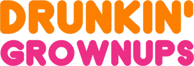 Drunkin' Grownups Adult Party Sarcastic Funny Humor Doggie Tank