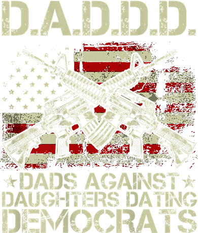 Daddd Gun Dads Against Daughters Dating Democrats Women's Long Sleeve Shirt