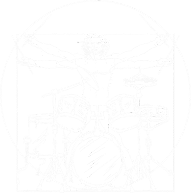 Drummer Gift Da Vinci Drums Drawing Present for Music Fans Kids Sweatshirt