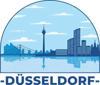 Dusseldorf Germany Skyline Coffee Mug