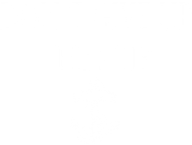 Don't Give Up The Ship Doggie Tank