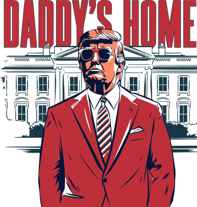 DaddyS Home Donald Trump 47th President Women's Long Sleeve Shirt