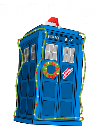Doctor Ho Ho Ho Funny Christmas Kids Hoodie