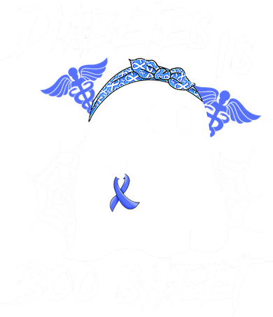 Diabetes Is Boo Sheet Halloween Ghost Diabetes Awareness Polo