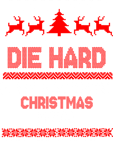 Die Hard Is My Favorite Movie Ugly Christmas Beanie