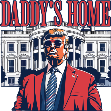Daddy Is Home Donald Trump 47th President Of The United States Of America Usa Women's Tank Top