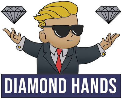 Diamond Hands Funny Stock Meme Women's Tank Top