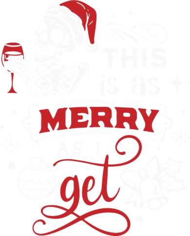 Dead Inside Skeleton Christmas Dancing Skeleton Christmas Mousepad