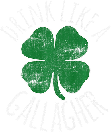 DRINK LIKE A GALLAGHER St Patrick's Day Coaster