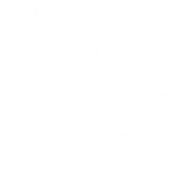 I Drink Like A Girl Try To Keep Up Doggie Tank