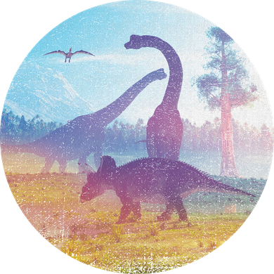 Dinosaur Landscape Women's Tank Top