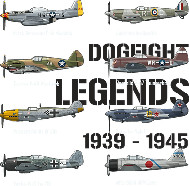 Dogfight Legends WW2 Planes Warbirds Air Fighters Hat