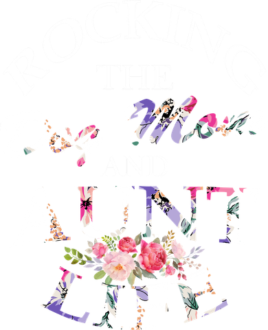 Rocking The Dog Mom And Aunt Life Women's Long Sleeve Shirt