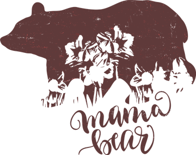 Distressed Mama Bear Women's Sweatshirt