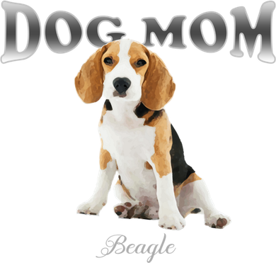 Dog Mom Beagle Designed In Watercolor Gift Kids Long Sleeve Shirt