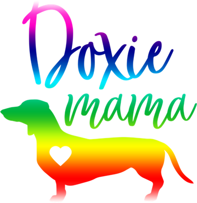 Doxie Mama Dachshund Mom Funny Wiener Dog Gift Baby Bodysuit