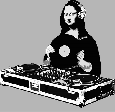 DJ Mona Lisa Toddler Hoodie