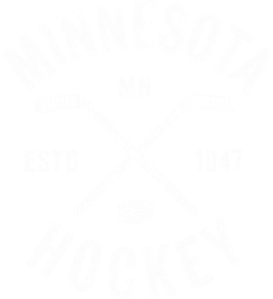 Distressed Minnesota Mn Ice Hockey Sticks Vintage Gift Meaningful Gift Women's T-Shirt