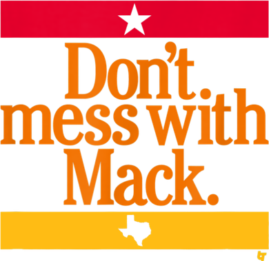 Don't Mess With Mattress Mack Houston Baseball Coaster