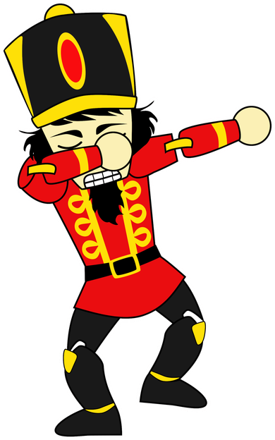 Dabbing Nutcracker Baby Bodysuit