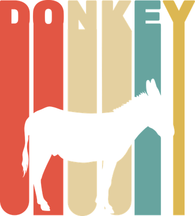 Retro Donkey Logo Coaster