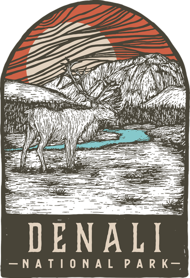 Denali National Park Bucket Hat
