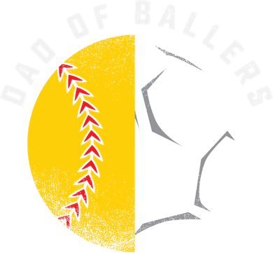 Dad Of Ballers Father Son Softball Soccer Player Coach Gift Great Gift Toddler T-Shirt
