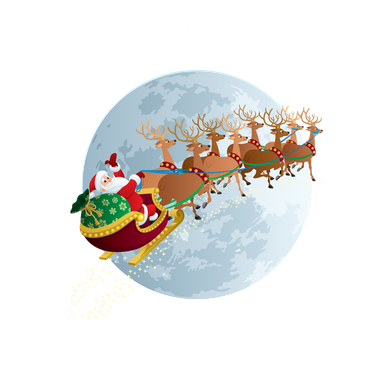 Don't Stop Believing In Santa Coaster