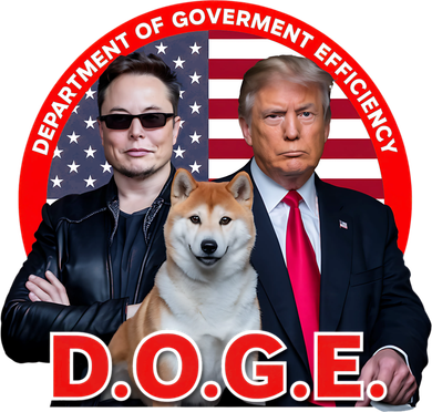 Department Of Government Efficiency D.O.G.E Doge Button
