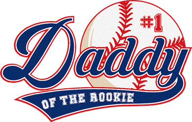 Daddy Of Rookie Of Year 1st Birthday Baseball Theme Matching Kids Sweatshirt