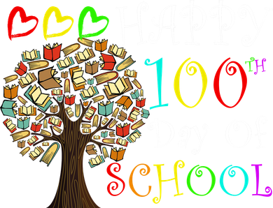 100th Day Of School Educational Tree Women's Dry Zone Grid Polo