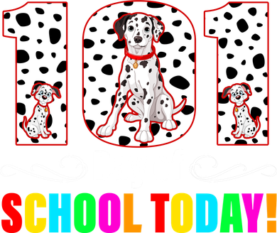 101 Days Of School Dalmatian Dog Cute Baby Bodysuit