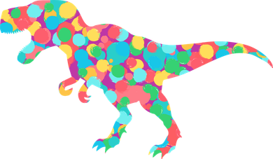Polka Dot T-Rex International Dot Day Women's Sweatshirt