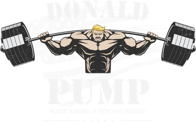  Donald Pump Make America Strong Again Kids T-Shirt