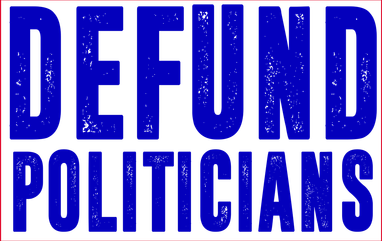 Defund Politicians Anti Government Political Women's Dry Zone Grid Polo