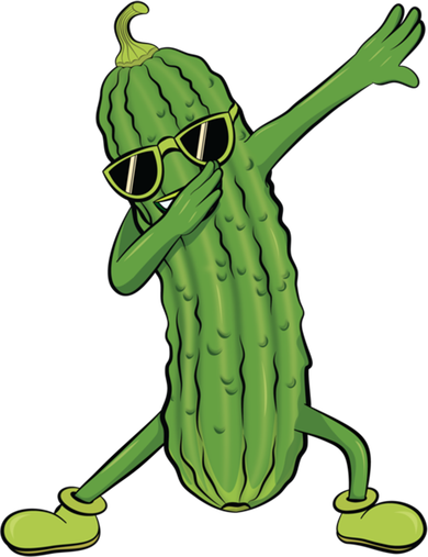 Dabbing Pickle Dancing Cucumber Lover Funny Funny Gift Women's Hoodie