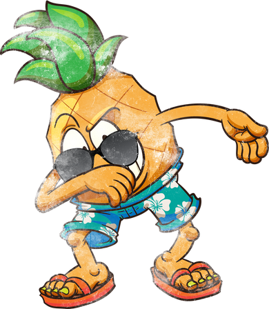 Dabbing Pineapple Kids T-Shirt