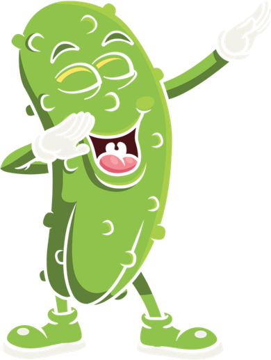 Dabbing Pickle Gift Cucumber Vegetarian Vegan Pickles Lover Gift Women's Hoodie