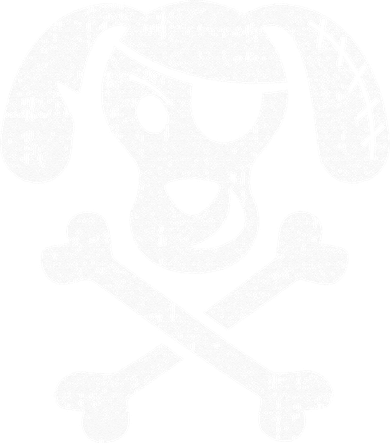 Dog Pirate Lazy Halloween Costume Puppy Skull Crossbones Toddler T-Shirt