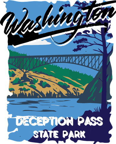 Deception Pass State Park Washington Evergreen State Camping Coaster