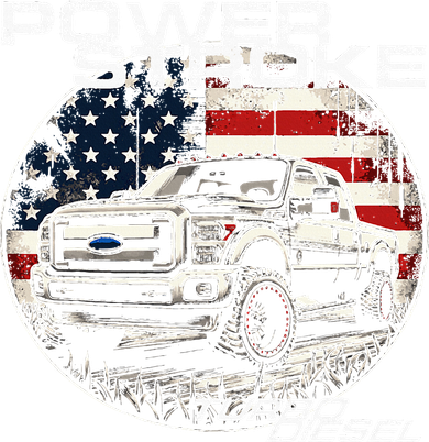 Diesel Power Stroke Truck 6.7 Coal Rolling Diesel Power Button