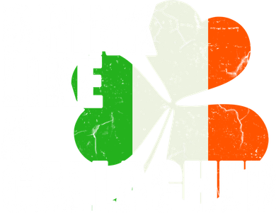 Drink Like A Gallagher Irish Clover Golf Towel