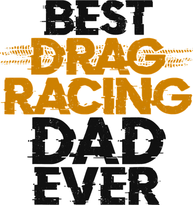 Drag Racing Race Car Dad Vintage Best Drag Racing Dad Ever Hoodie
