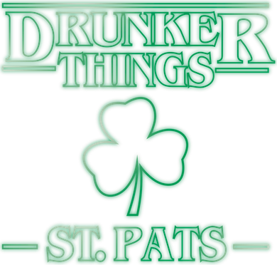 Drunker Things St. Patrick's Day Women's Hoodie