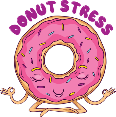 Donut Stress Toddler Long Sleeve