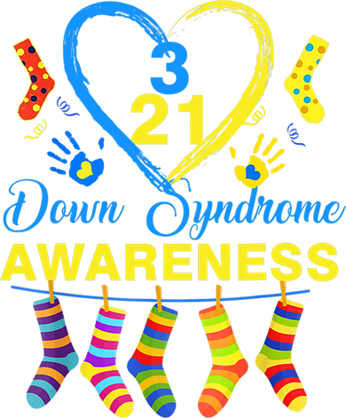 Down Syndrome Awareness Colorful Socks Kids T-Shirt