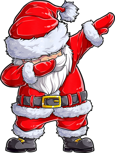 Dabbing Santa Claus Christmas Gift Kids T-Shirt
